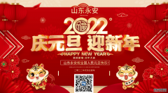 山东永安祝全国人民元旦快乐！